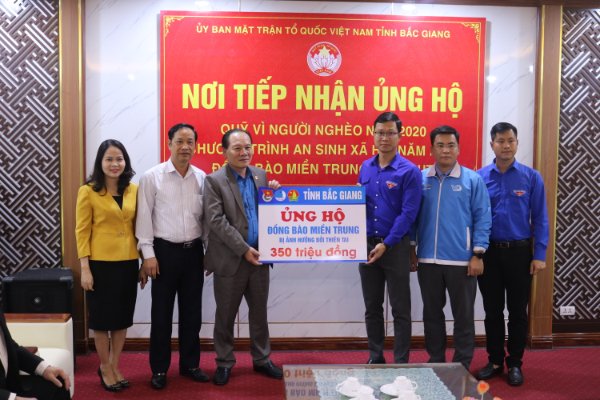 MTTQ các cấp tỉnh Bắc Giang tiếp tục đẩy mạnh thực hiện cứu trợ 